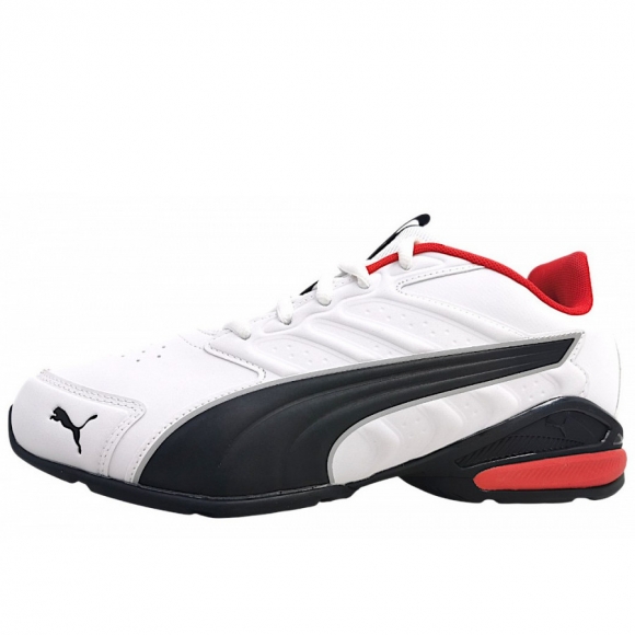 Puma Electro SL sportlicher Schnürer in white/black/red 02