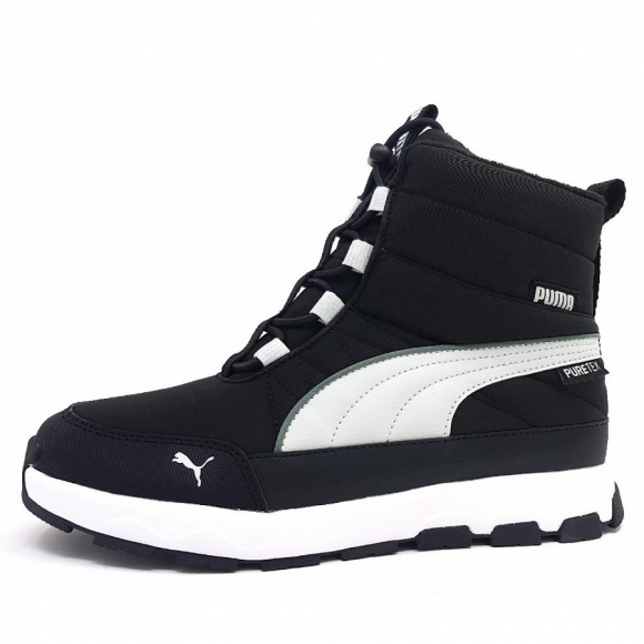 Puma Evolve Boot Schnürstiefel in 002 black-ash gray-white
