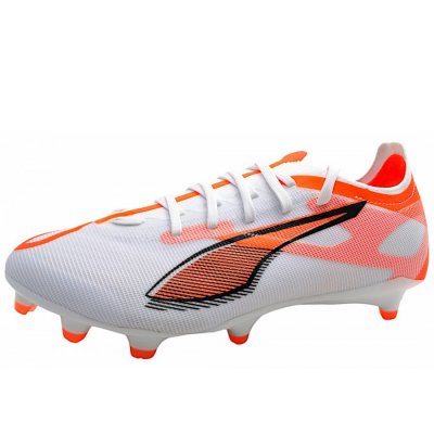 Puma ULTRA 5 MATCH FG/AG Fußballschuh in white/red 01