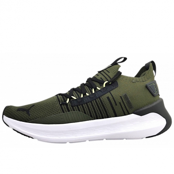 Puma Softride Symmetry Fuzion Laufschuh in dk. olive 05