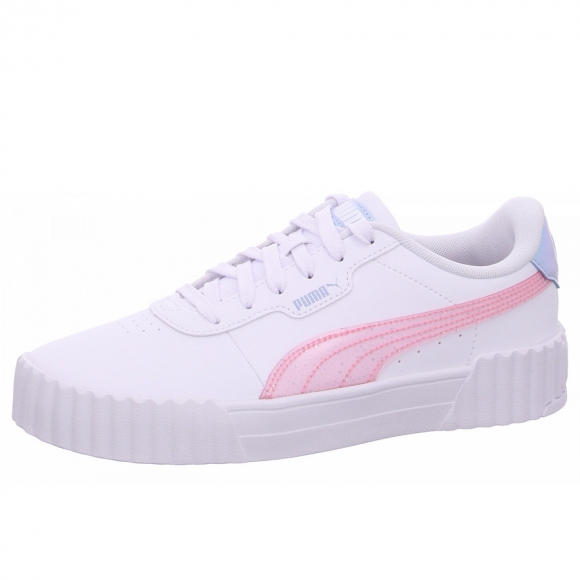 Puma Carina 3.0 Interest Sneaker in 001 white mauve