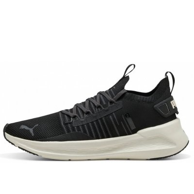 Puma Softride Symmetry Fuzion Sneaker in black grey Puma Softride Symmetry Fuzion Sneaker in black grey