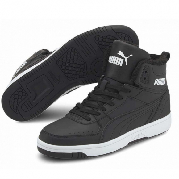Puma Sneaker high in schwarz