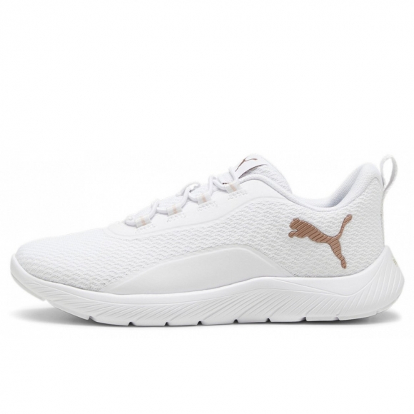 Puma Softride Remi Street Sneaker in white/silver