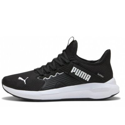 Puma Softride Enzo 5 Slip Tech Sneaker in black white Puma Softride Enzo 5 Slip Tech Sneaker in black white