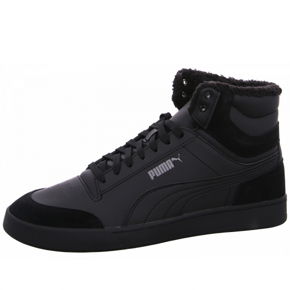 Puma Shuffle Mid Fur Winterstiefel in 001 black