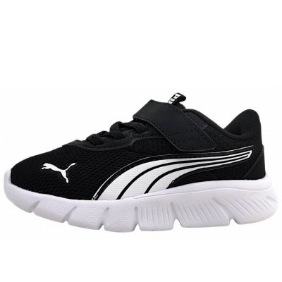 Puma Flexfocus Modern AC+ Inf Klettschuh in black/white 01