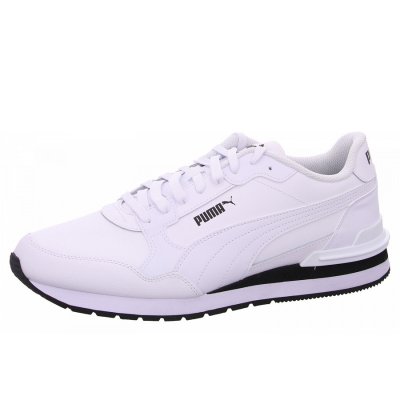 Puma ST Runner v4 Sneaker in 007 white black Puma ST Runner v4 Sneaker in 007 white black