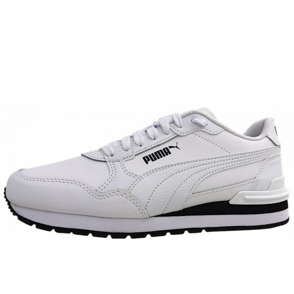 Puma ST Runner V4 L sportlicher Schnürer in white/black 07