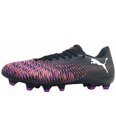 Puma FUTURE 8 PLAY FG/AG Fußballschuh in black/red 01