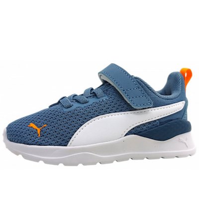 Puma Anzarun lite AC INF Klettschuh in blue/white/orange 45