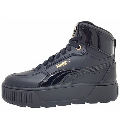 Puma Karmen Rebelle Mid WTR Stiefel in 003 black-gold Puma Karmen Rebelle Mid WTR Stiefel in 003 black-gold