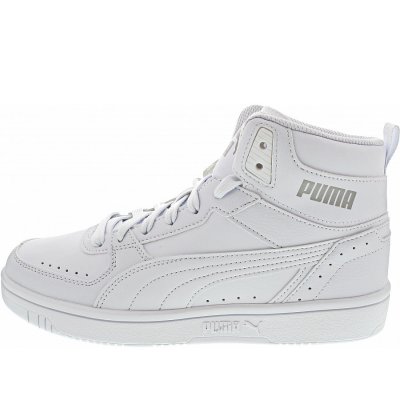 Puma Rebound Joy Sneaker high in white-white-lime