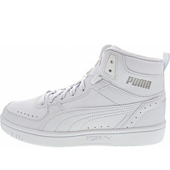 Puma Rebound Joy Sneaker high in white-white-lime