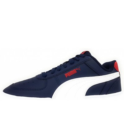 Puma Caven JR Laufschuh in 07 peacoat/white/red