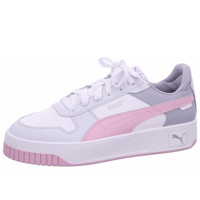 Puma Carina Street Sneaker in 023 white-grape Puma Carina Street Sneaker in 023 white-grape