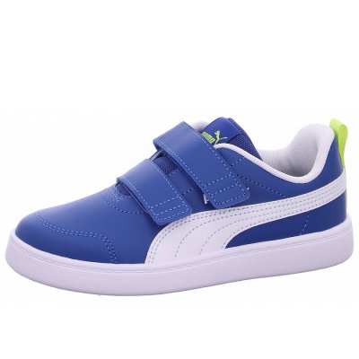Puma Courtflex v2 V PS Sneaker in 033 cobalt glaze