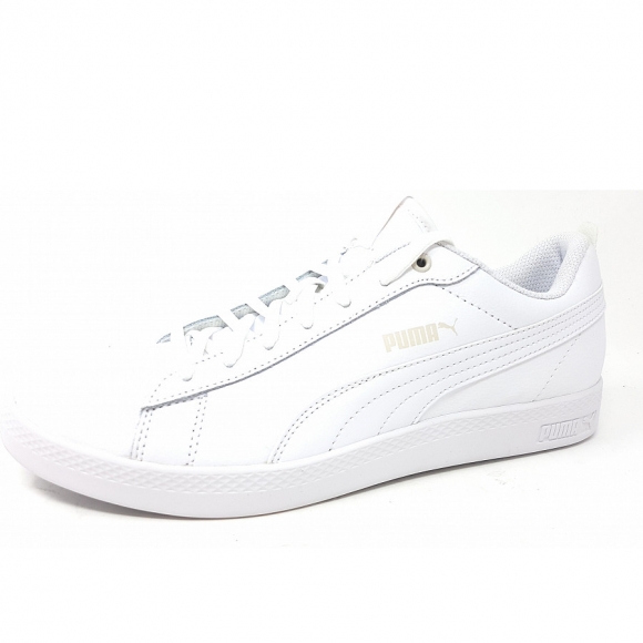 Puma Smash Sneaker in white