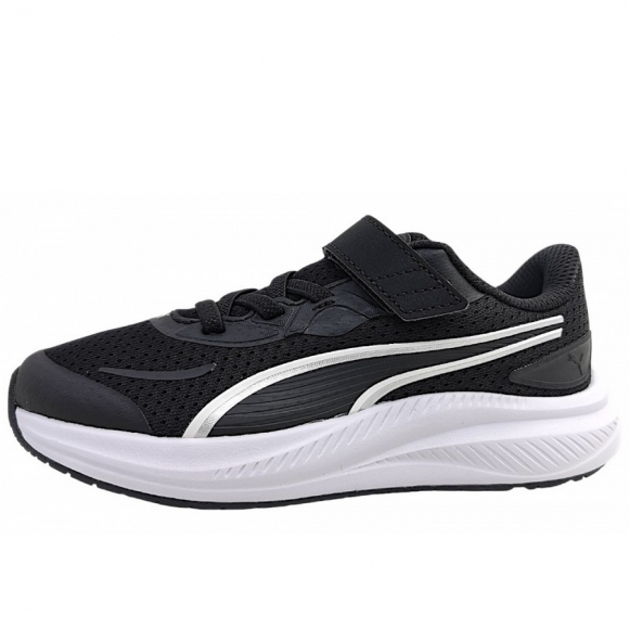 Puma Skyrocket 2 AC+ PS Klettschuh in black/white/silver 01