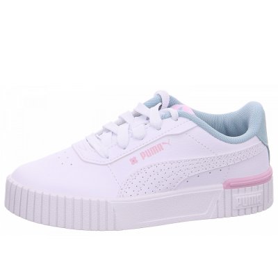 Puma Carina 2.0 Tropical PS Sneaker in 001 white-turquoise Puma Carina 2.0 Tropical PS Sneaker in 001 white-turquoise