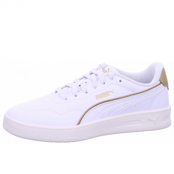 Puma Court Lally Sneaker in 001 white gold