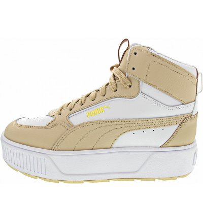Puma Karmen Rebelle Mid Sneaker high in puma white-light sand