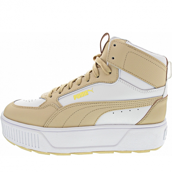 Puma Karmen Rebelle Mid Sneaker high in puma white-light sand
