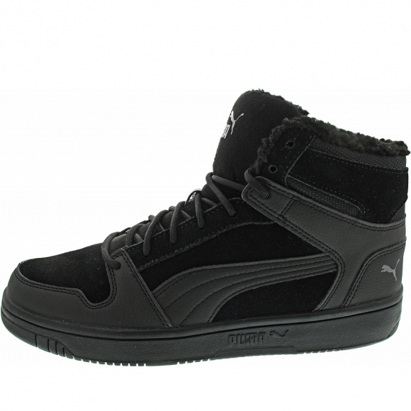 Puma Rebound LayUp SD Fur Sneaker high in puma black-castle