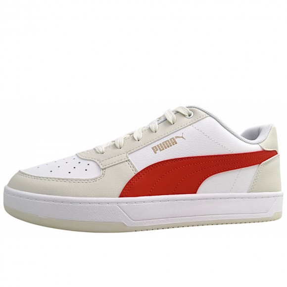 Puma Caven Schnürer in white/red 51