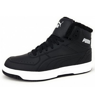 Puma Rebound Joy Fur Laufschuh in 001 black/white Puma Rebound Joy Fur Laufschuh in 001 black/white