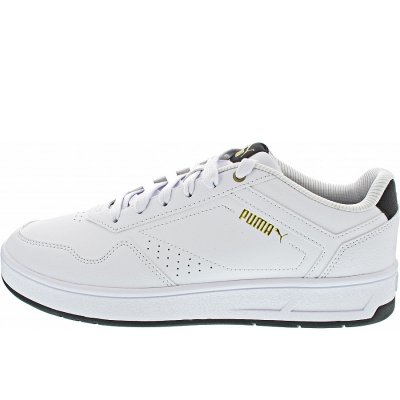 Puma Court Classic Sneaker in white-black-gold