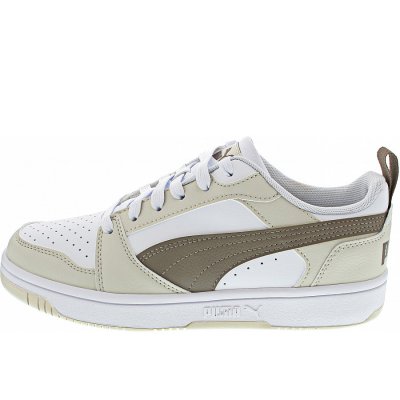 Puma Rebound v6 Low Sneaker low in wht-taupe-alpine snow