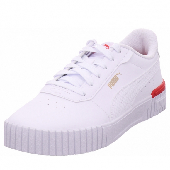 Puma carina 2.0 red thread jr Sneaker in weiß