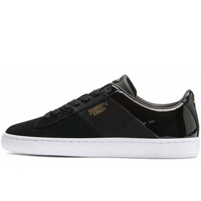 Puma Basket Remix Sneakers in Schwarz