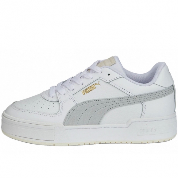 Puma Sneaker low in white-platinum gray