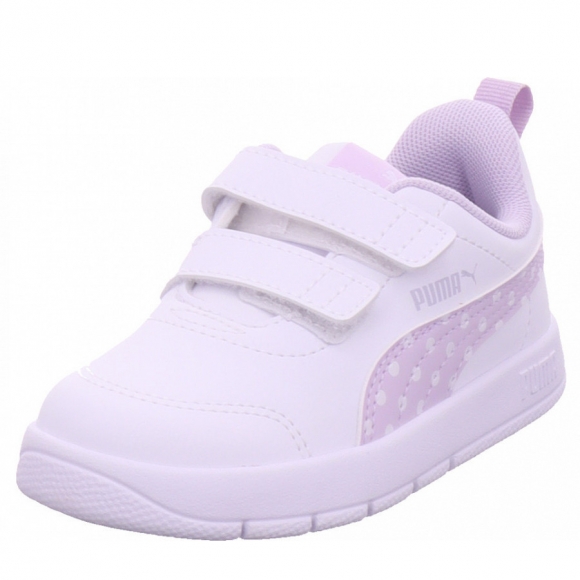 Puma courtflex v3 dotty v Sneaker in weiß