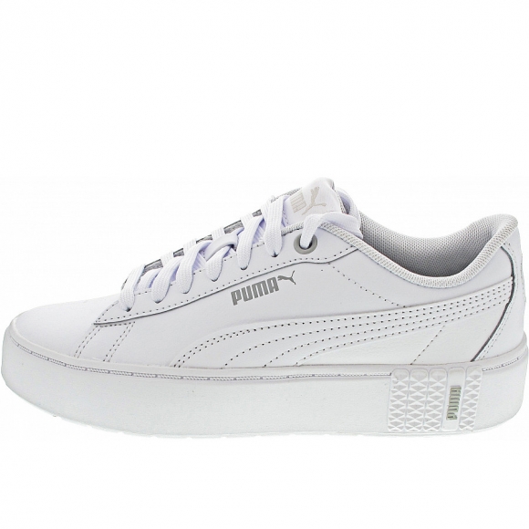 Puma Smash Platform v2 L Sneaker in white