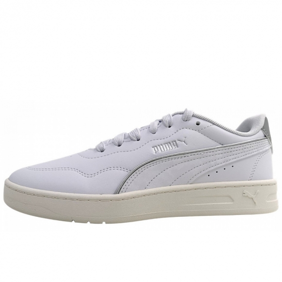 Puma Court Lally Day Night sportlicher Schnürer in white/white 02