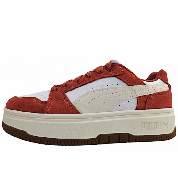 Puma Rebound Femme Low SD sportlicher Schnürer in white/ivory 04