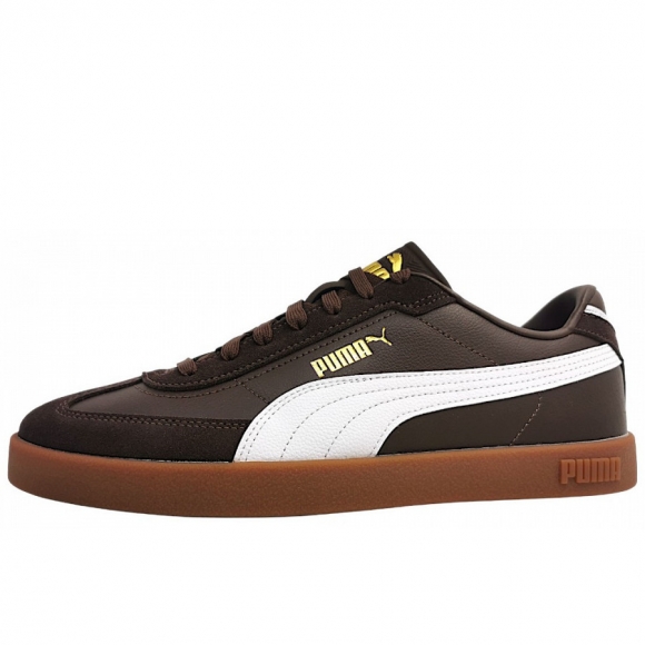 Puma Club II Era sportlicher Schnürer in chocolate brown/white 50