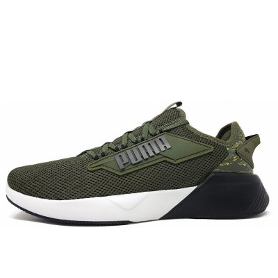 Puma Retaliate 2 Camo Laufschuh in 03 green/black