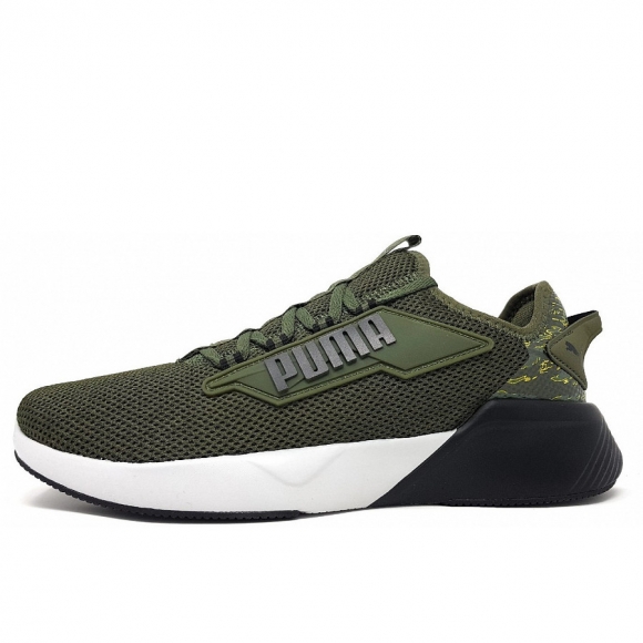 Puma Retaliate 2 Camo Laufschuh in 03 green/black