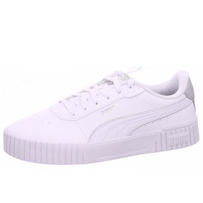 Puma Carina 2.0 Pop up Sneaker in 002 white matt