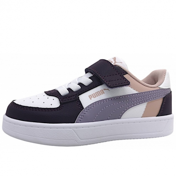 Puma Caven 2.0 Block Sneaker low in 011 midnight plum-pale-wh