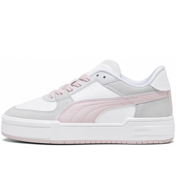 Puma in puma white-Whisper of pink- silver mist