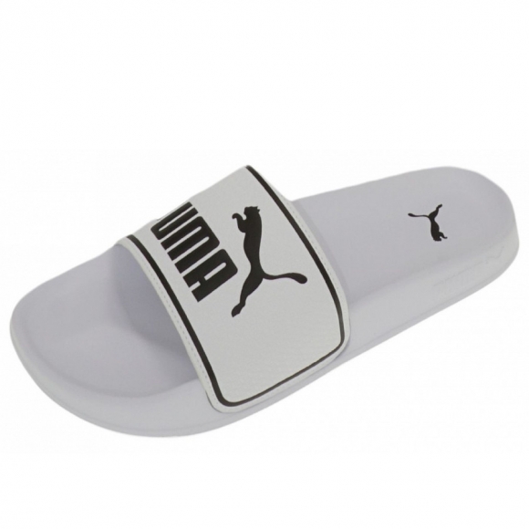 Puma Leadcat 2.0 white black Pantolette in white black