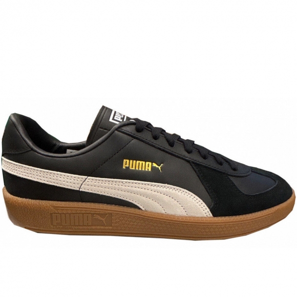 Puma puma army trainer Schnürer in schwarz