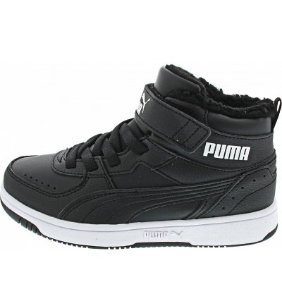 Puma Rebound Joy Fur PS Sneaker high in puma black-puma white Puma Rebound Joy Fur PS Sneaker high in puma black-puma white