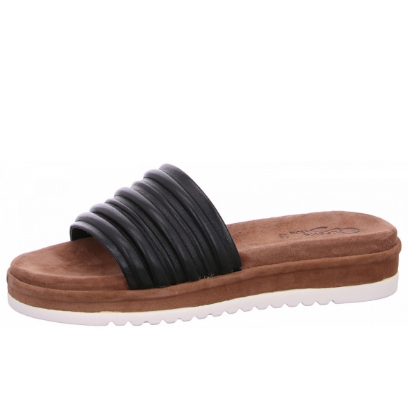 Queens Pantolette in black