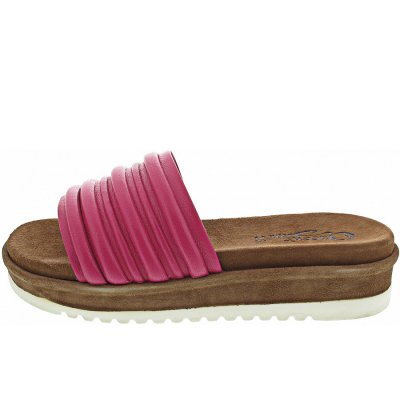 Queens Pantolette in fuxia Queens Pantolette in fuxia